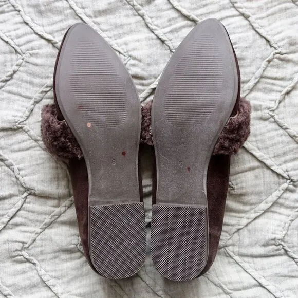 Farylrobin Ellison Shearling Belted Loafers