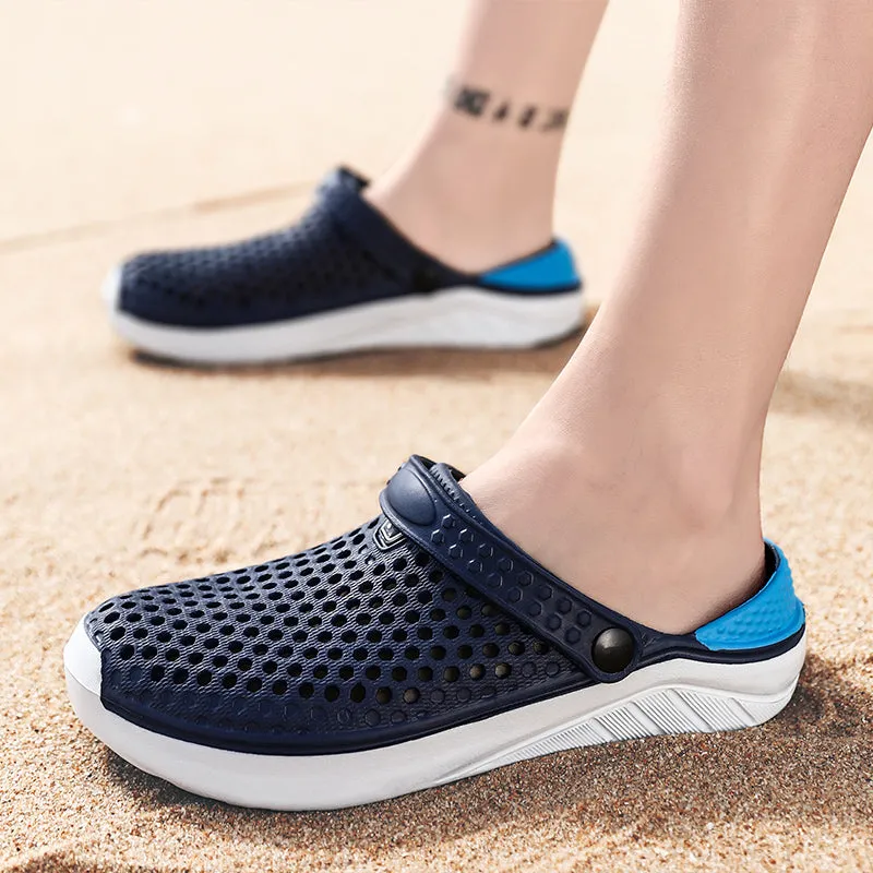 Fashion Thick Sole Slipper Waterproof Anti-Slip Sandals Flip Flops for Men