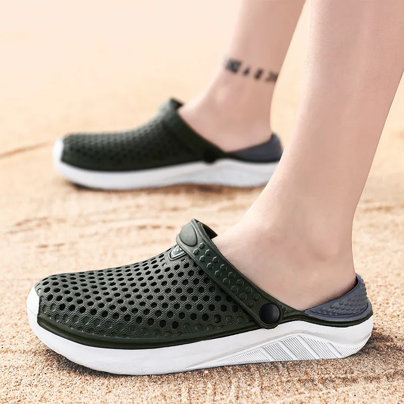 Fashion Thick Sole Slipper Waterproof Anti-Slip Sandals Flip Flops for Men