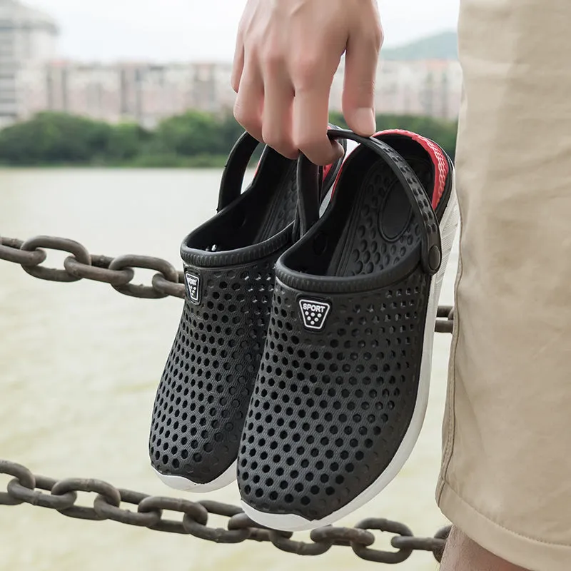 Fashion Thick Sole Slipper Waterproof Anti-Slip Sandals Flip Flops for Men
