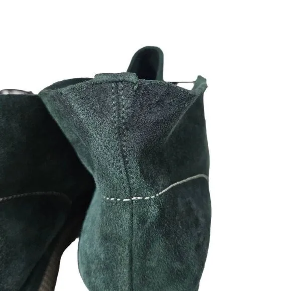 Fausto Santini green boots