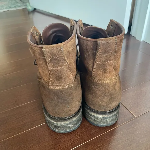 Filson Brown Suede Men's Boots