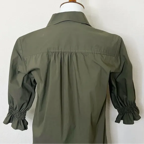 Finley Women's Miller Olive Green Shirt Dress