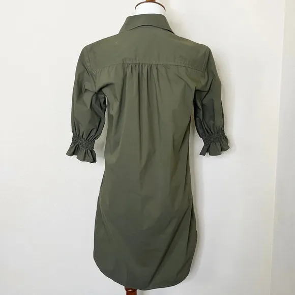 Finley Women's Miller Olive Green Shirt Dress