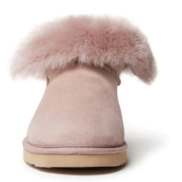Fireside By Dearfoams Shearling Lined Boots
