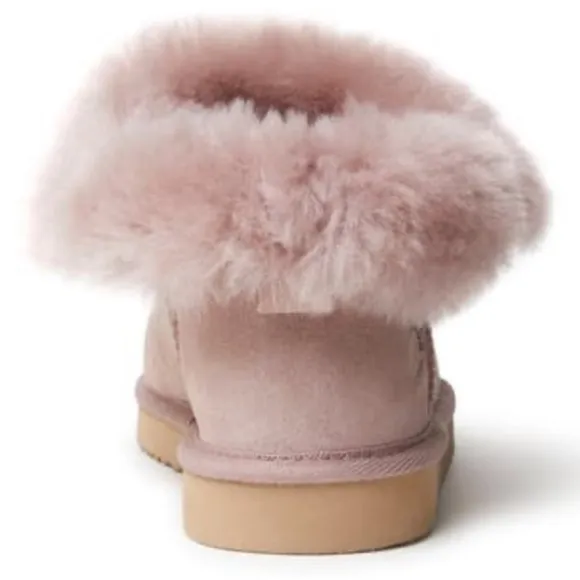 Fireside By Dearfoams Shearling Lined Boots