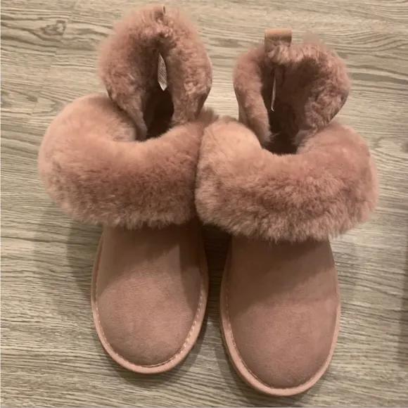 Fireside By Dearfoams Shearling Lined Boots