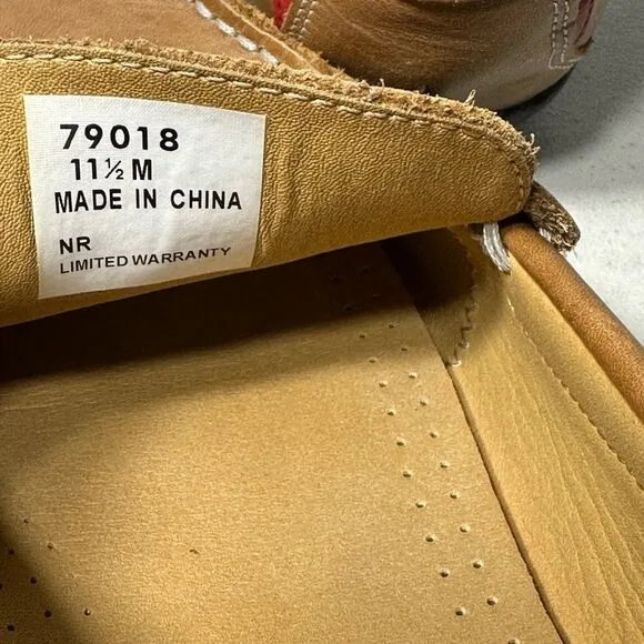 FJ Footjoy Men's Size 11,5Driving Loafers Shoes Casual Tan Leather Horse Bit