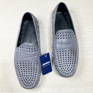 FLOAFERS men's black denim Posh Drive loafers 12 NEW