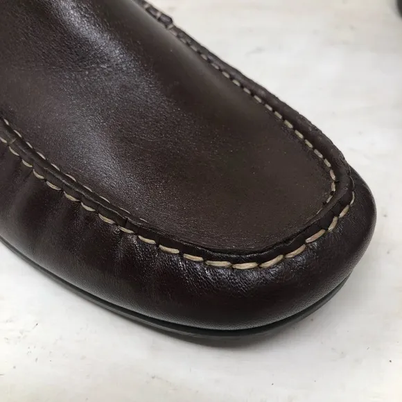 Florsheim Brown Leather Moccasin Loafers