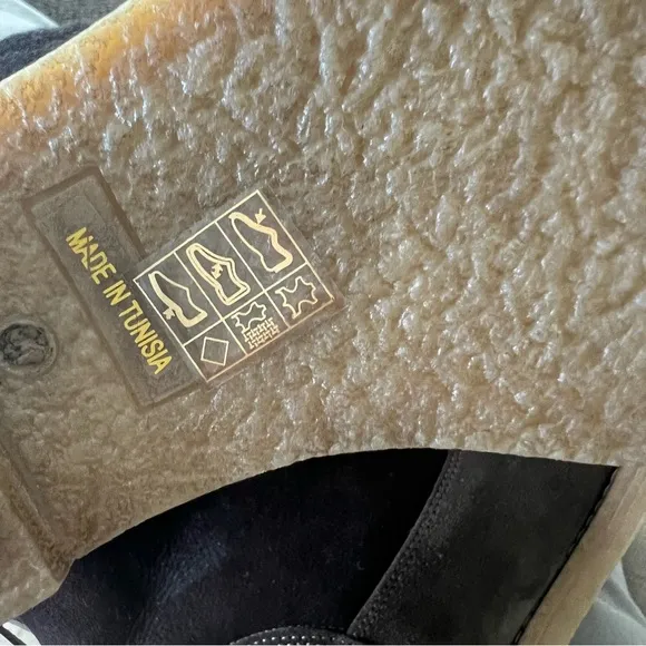 Florsheim Men’s Boots Brown Suede with Fur Lining Size 8M (Made in Italy) NWT