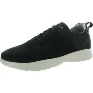Florsheim Mens Studio Perf Toe Black Nubuck Casual And Fashion Sneakers New