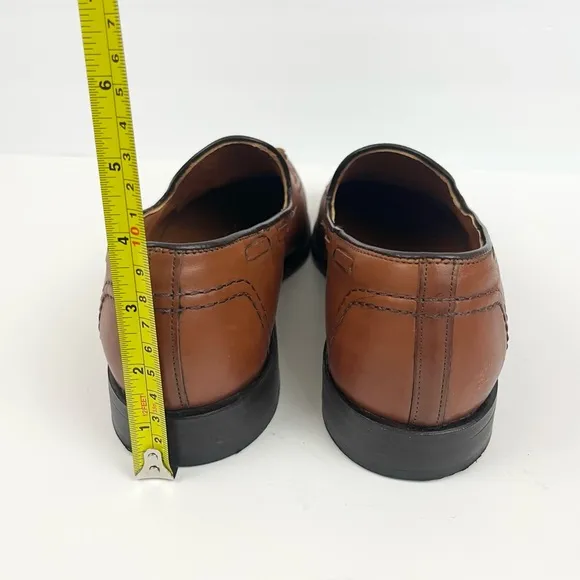 FOOTJOY Men's Handcrafted Leather Tasseled Loafers Tan Men’s Size 9.5B