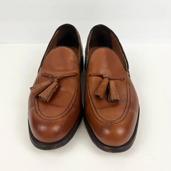 FOOTJOY Men's Handcrafted Leather Tasseled Loafers Tan Men’s Size 9.5B