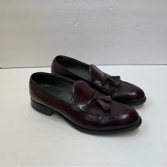FOOTJOY CLASSICS TASSEL LOAFERS IN BROWN LEATHER