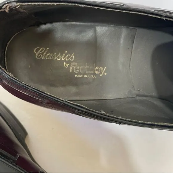 FOOTJOY CLASSICS TASSEL LOAFERS IN BROWN LEATHER