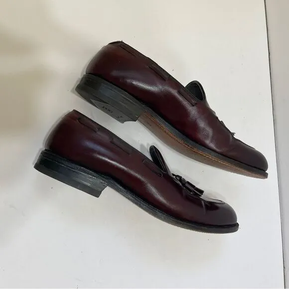 FOOTJOY CLASSICS TASSEL LOAFERS IN BROWN LEATHER