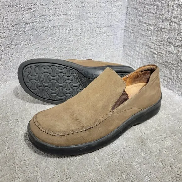 Footprints by Birkenstock Natoma Women's Size EU 41 US 10 N Tan Leather Loafers