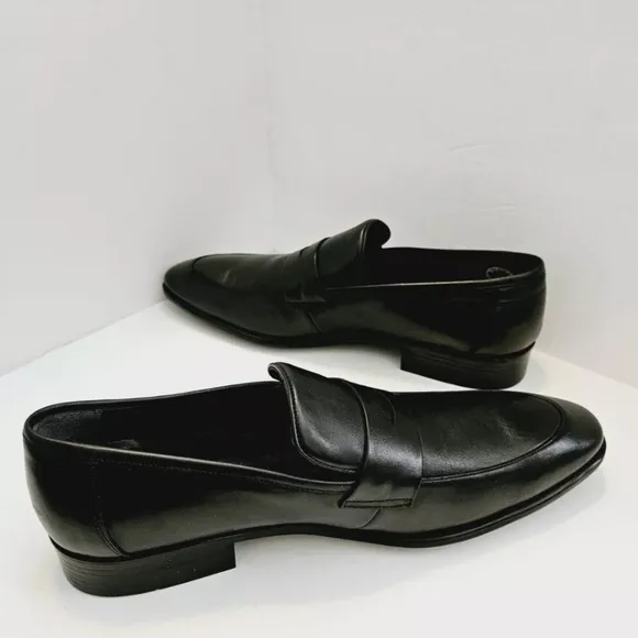 Fosco Men's Loafers/Dress Black Shoes 9074 Size 11