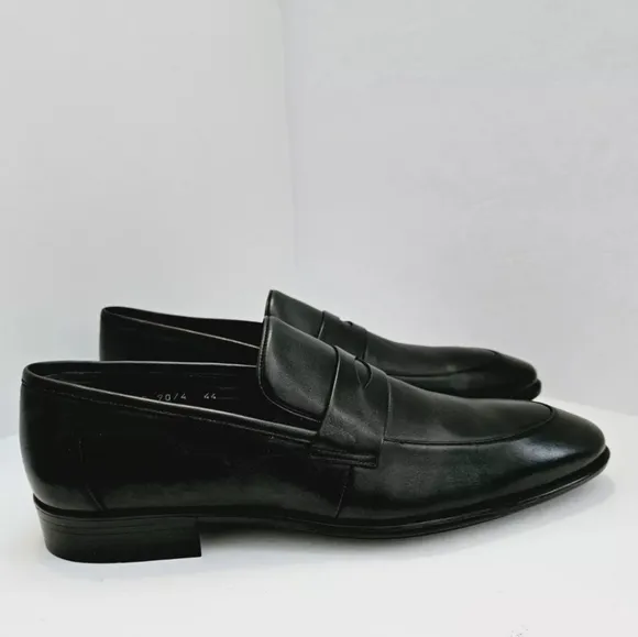 Fosco Men's Loafers/Dress Black Shoes 9074 Size 11