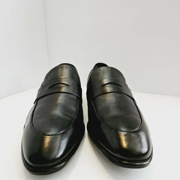 Fosco Men's Loafers/Dress Black Shoes 9074 Size 11