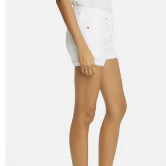 Frame Denim Le Beau Cuffed Shorts