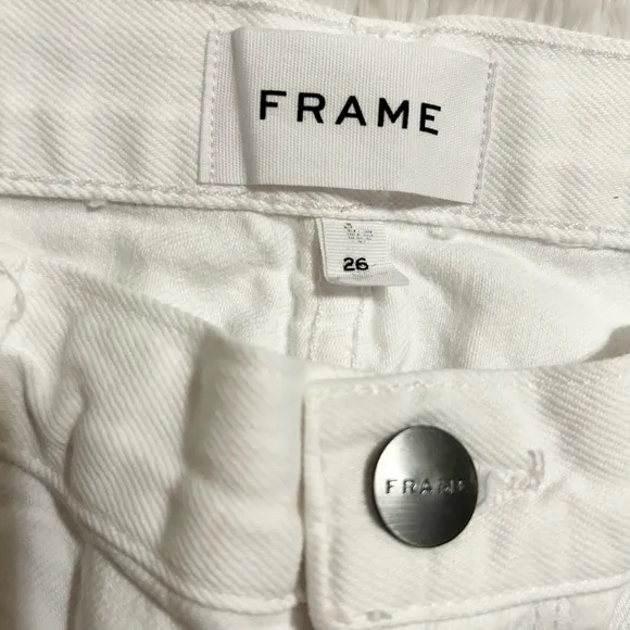 Frame Denim Le Beau Cuffed Shorts