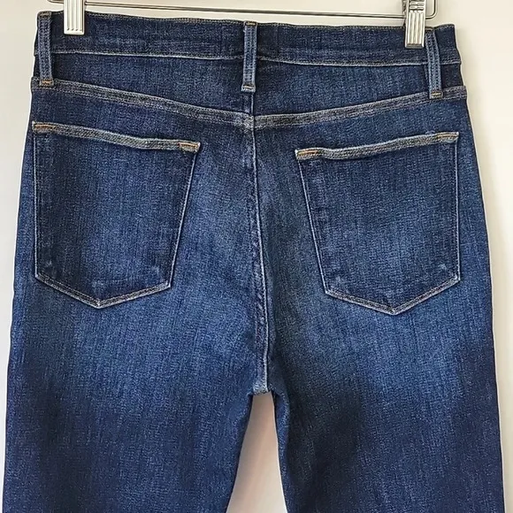 Frame Denim Le High Skinny Crop Jean Samira Wash Size 30