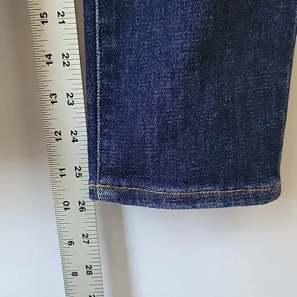 Frame Denim Le High Skinny Crop Jean Samira Wash Size 30