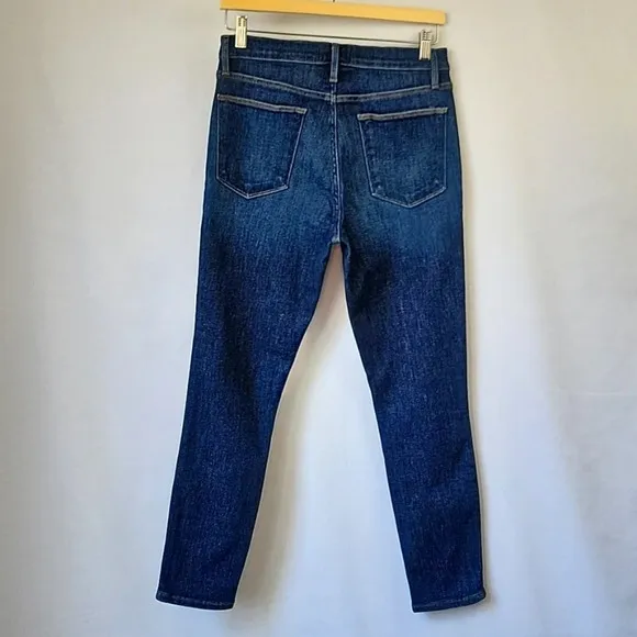 Frame Denim Le High Skinny Crop Jean Samira Wash Size 30