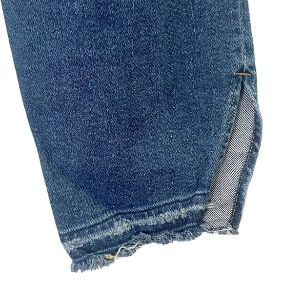FRAME Denim Le Nouveau Straight Leg Cropped Jeans Granby Dark Wash Size 30 | 10