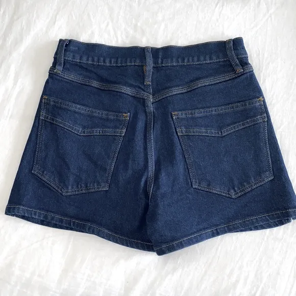 Frame High Waist Denim Shorts size 27 NWT