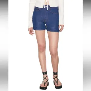 Frame High Waist Denim Shorts size 27 NWT