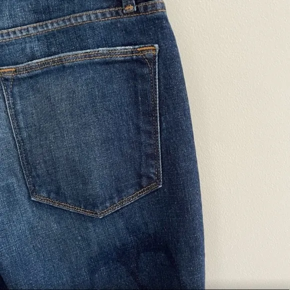 FRAME Le High Straight Leg Crop
