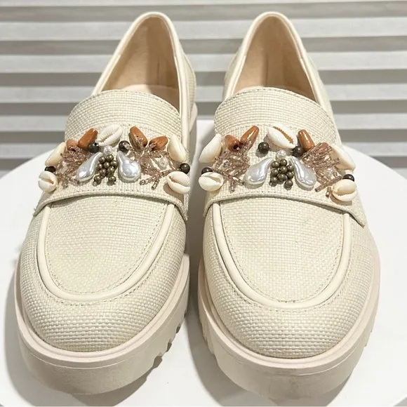 🌸FRANCO SARTO🌸 Carolynn Shell Bit Loafer Size: 7.5