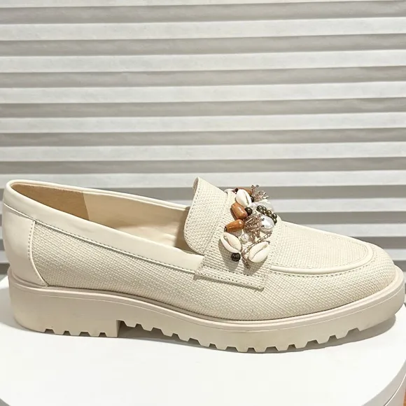 🌸FRANCO SARTO🌸 Carolynn Shell Bit Loafer Size: 7.5