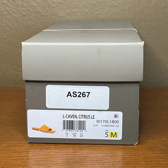 Franco Sarto Women's Caven Slide Sandals Orange Size 5