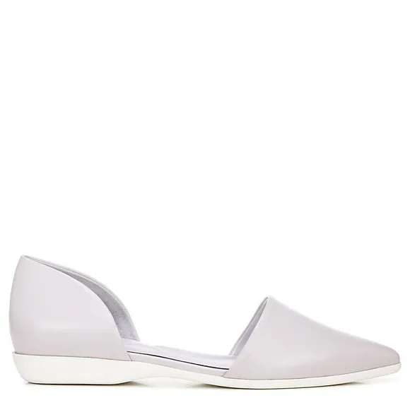 FRANCO SARTO Women’s Sz 7 Darlin Pointed Toe Flats Leather Pastel Lilac NWOT