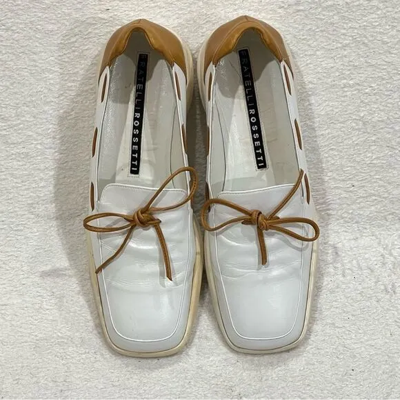 Fratelli Rossetti Leather Loafers Size 36.5