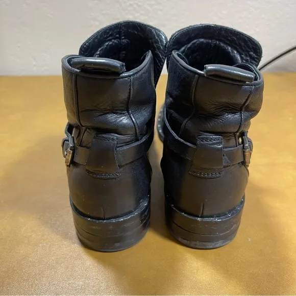 Freda Salvador Black Star Jodhpur Leather Boots Size 8.5 Women
