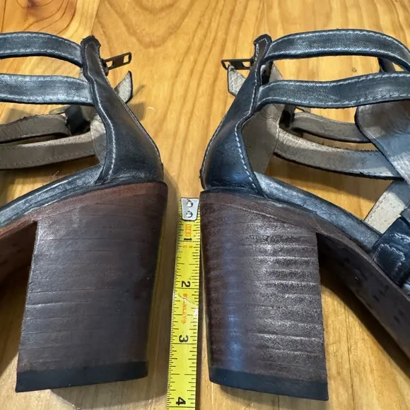 FREE BIRD By Steven Claw High Heeled Sandals Womens SIZE 7 Strappy Leather