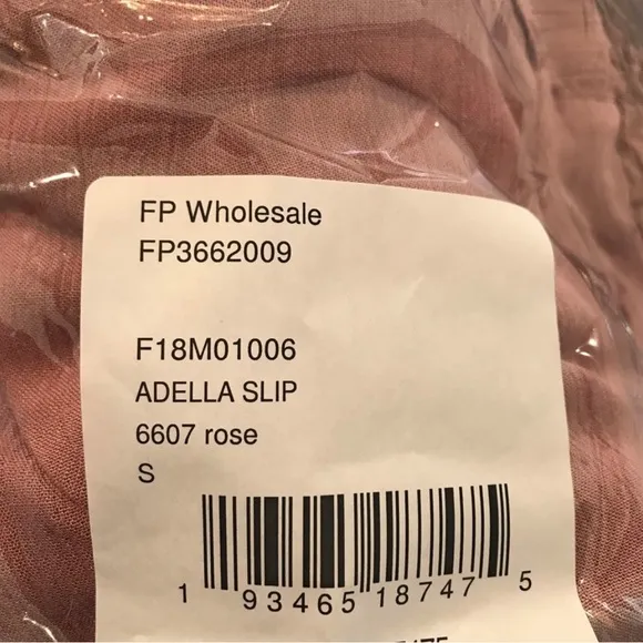 Free People Adella Slip Dress. Color: Rose. Size: S