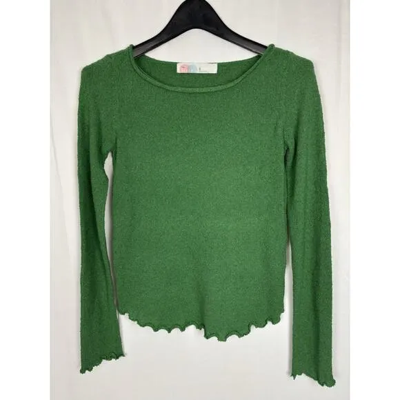 Free People Beach Cabo Sweater &amp; Skirt Set Green Bathing suit Cover Up XS