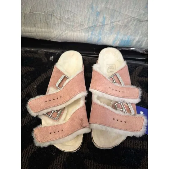 Free people Birkenstock Arizona Shearling Sandals