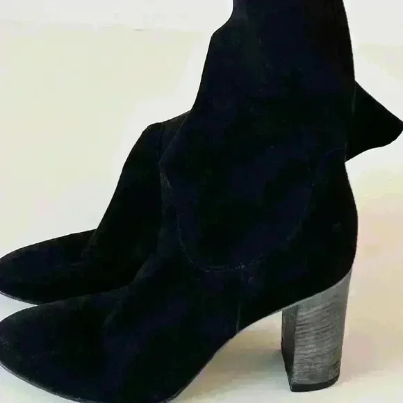 Free People Dakota Suede Heel Boots.