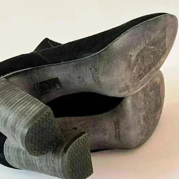 Free People Dakota Suede Heel Boots.