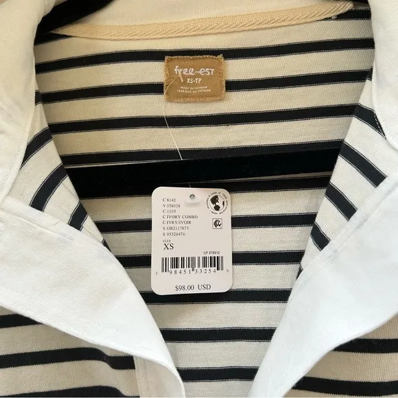 Free People Jackson Midi in Ivory Combo