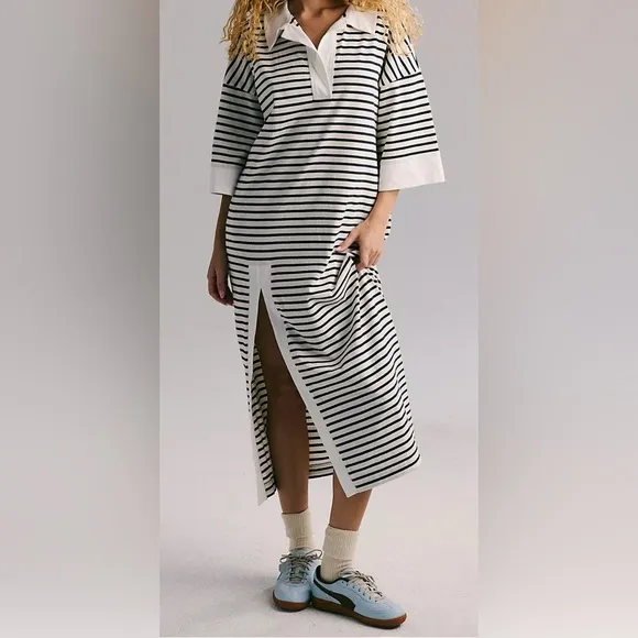 Free People Jackson Rugby Mid Size XS New
