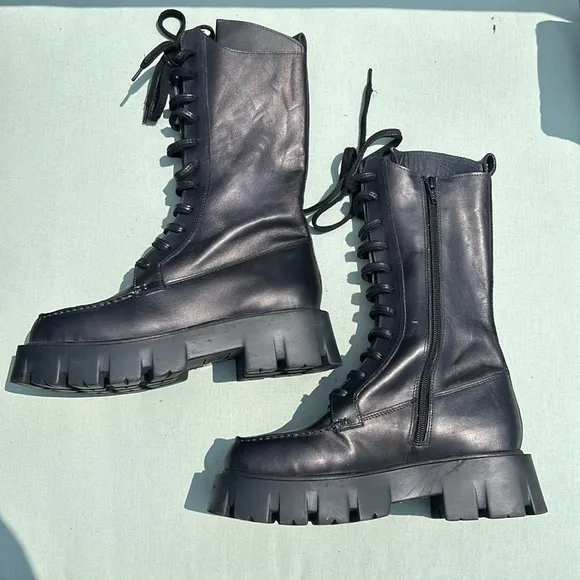 Free People Jones Lug Sole Combat Boot size 9 and 8