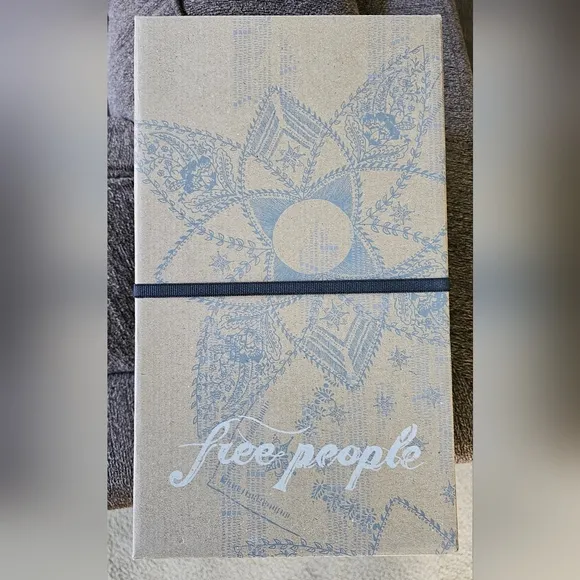 Free People Leather Retro Thirty Love Sneakers in Blue Combo